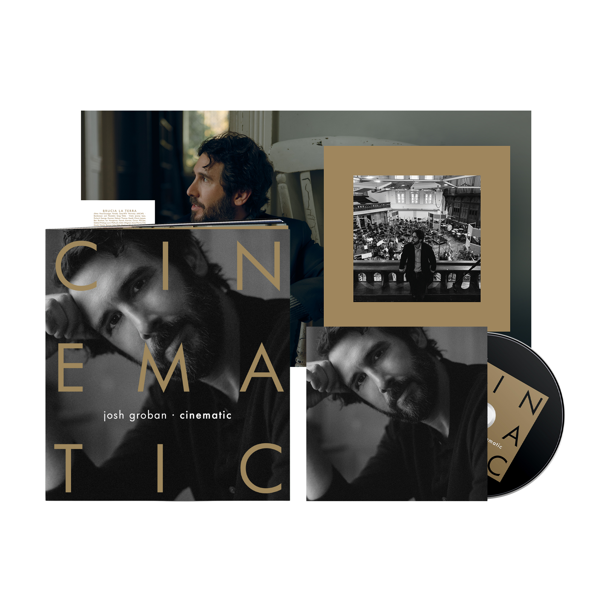 CINEMATIC Photobook CD – Josh Groban Official Store