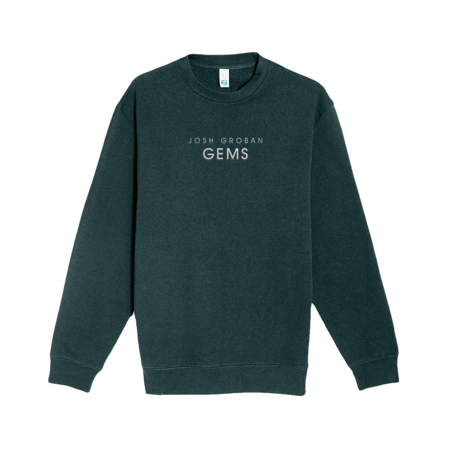 Embroidered Crewneck Josh Groban Gems Album