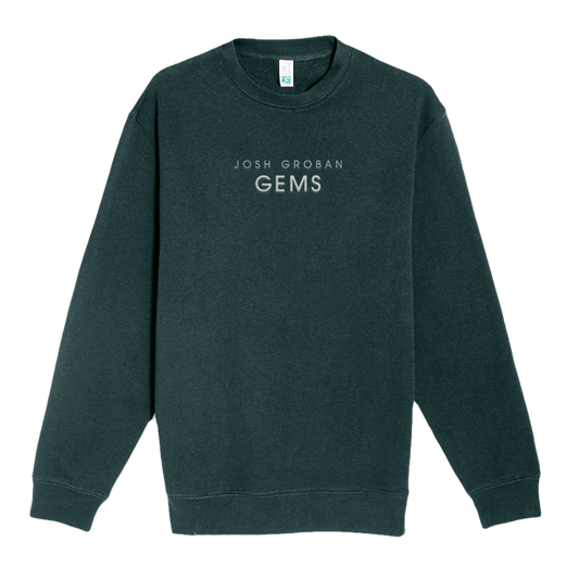 Embroidered Crewneck Josh Groban Gems Album