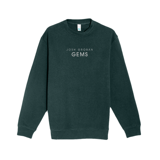 Embroidered Crewneck Josh Groban Gems Album