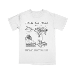 Josh Groban Piano Graphic Tee