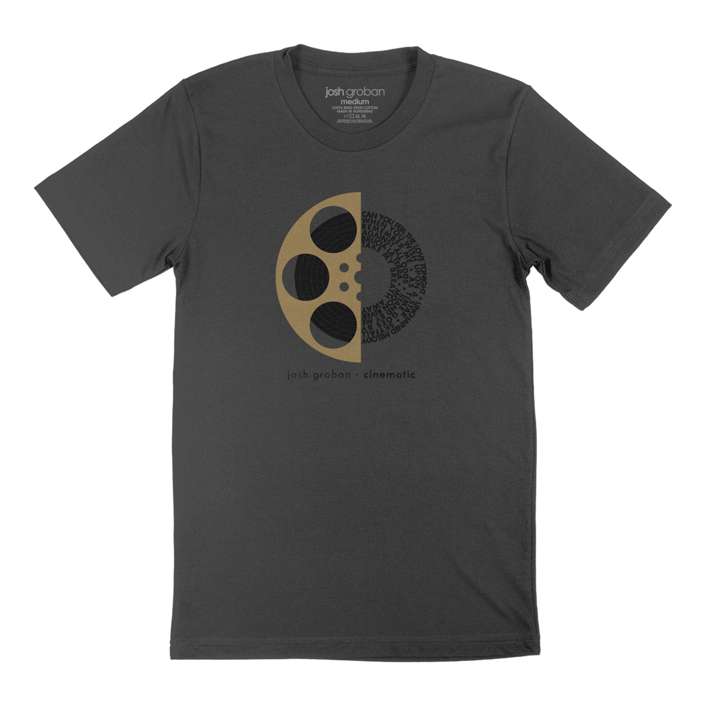 Charcoal Cinematic Reel Tee