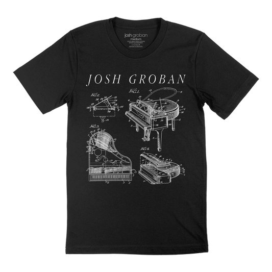 Black Piano Tee